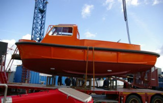 Afbouw van 10 dokboten door Teus Vlot