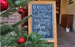 Kerstfeest Teus Vlot Diesel Marine en DMS